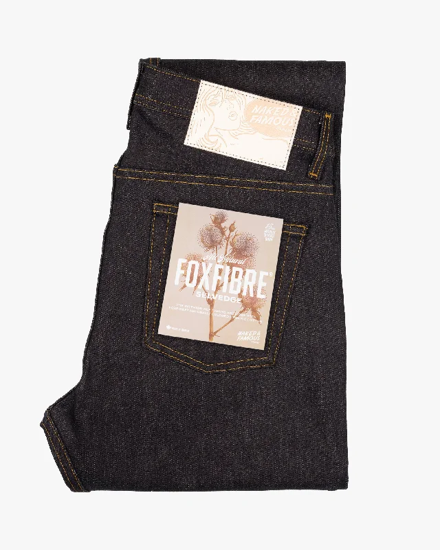 Inexpensive Men's JeansNaked & Famous Denim Easy Guy Relaxed Tapered Mens Jeans - All Natural Foxfibre Selvedge