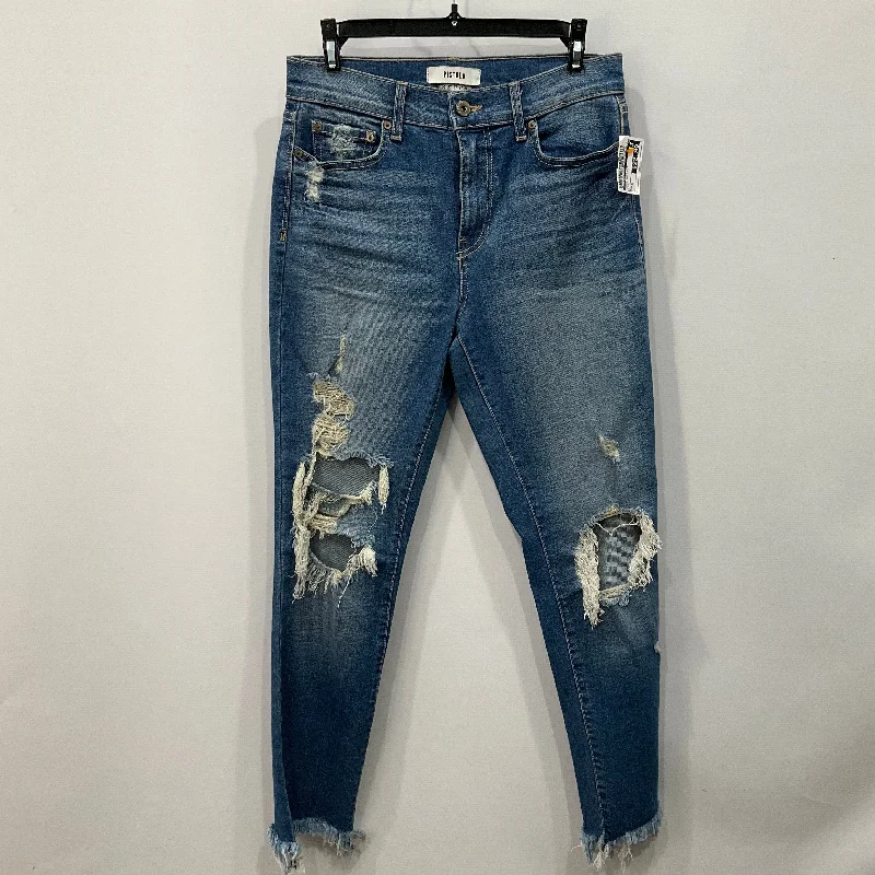 Jeans for Men with a Curvy BodyJeans Boot Cut By Pistola In Blue, Size: 4