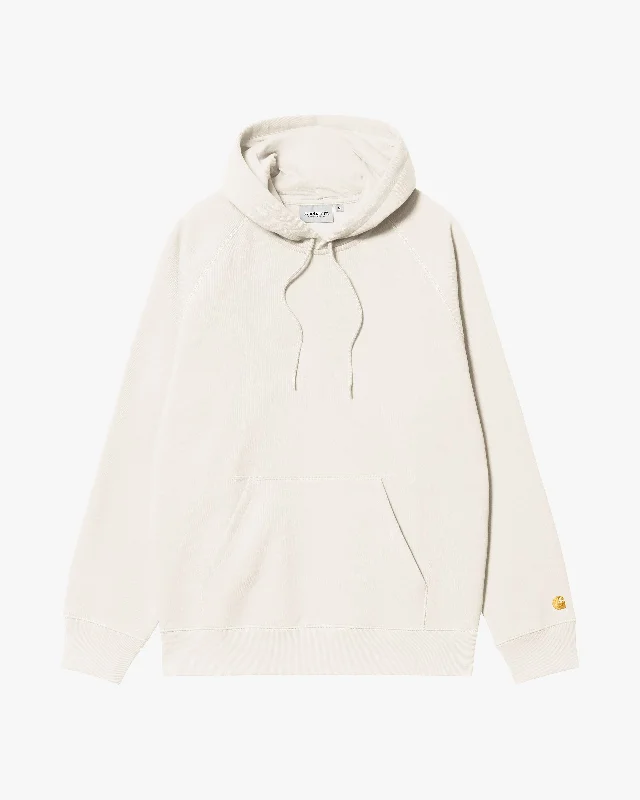 Comfort-Fit Men's JeansCarhartt WIP Hooded Chase Sweat - Wax / Gold
