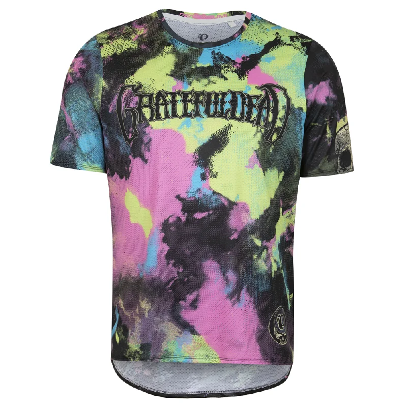 Men's Shirts with Single-Breasted DesignsGrateful Dead x PEARL iZUMi Men's Wanderer Summit Short Sleeve Jersey