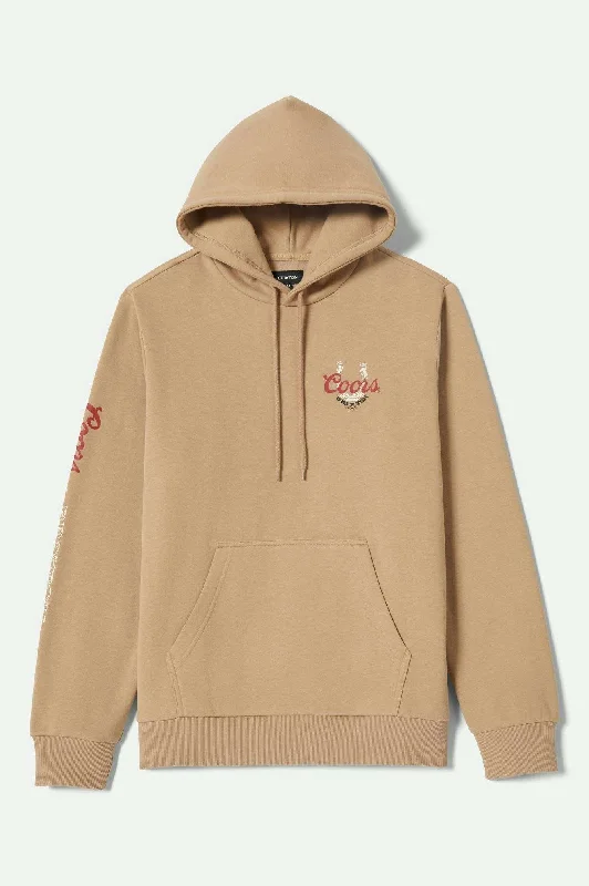 Men's Hoodies with Vintage StyleCoors Luck Hoodie - Sand