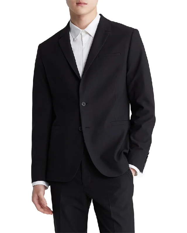 Men's Coats with Removable LiningsCalvin Klein Refined Stretch Blazer
